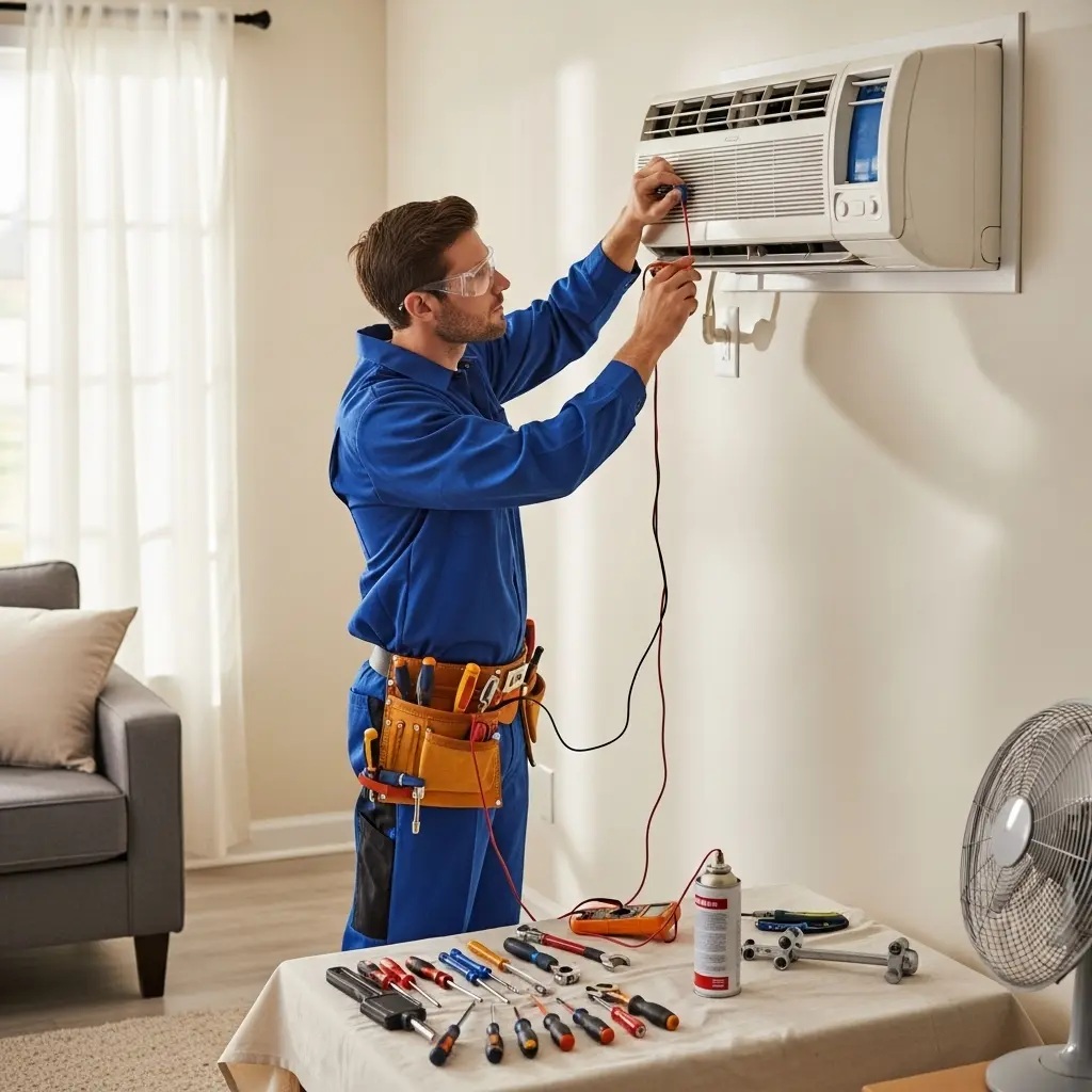 Yunusemre Electrolux Electrolux klima gaz dolumu ve bakım – Enerji verimliliği artırıldı. - Teknik servis örneği